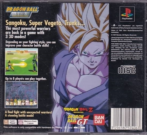 Dragon Ball Final Bout - PS1 (B Grade) (Genbrug)